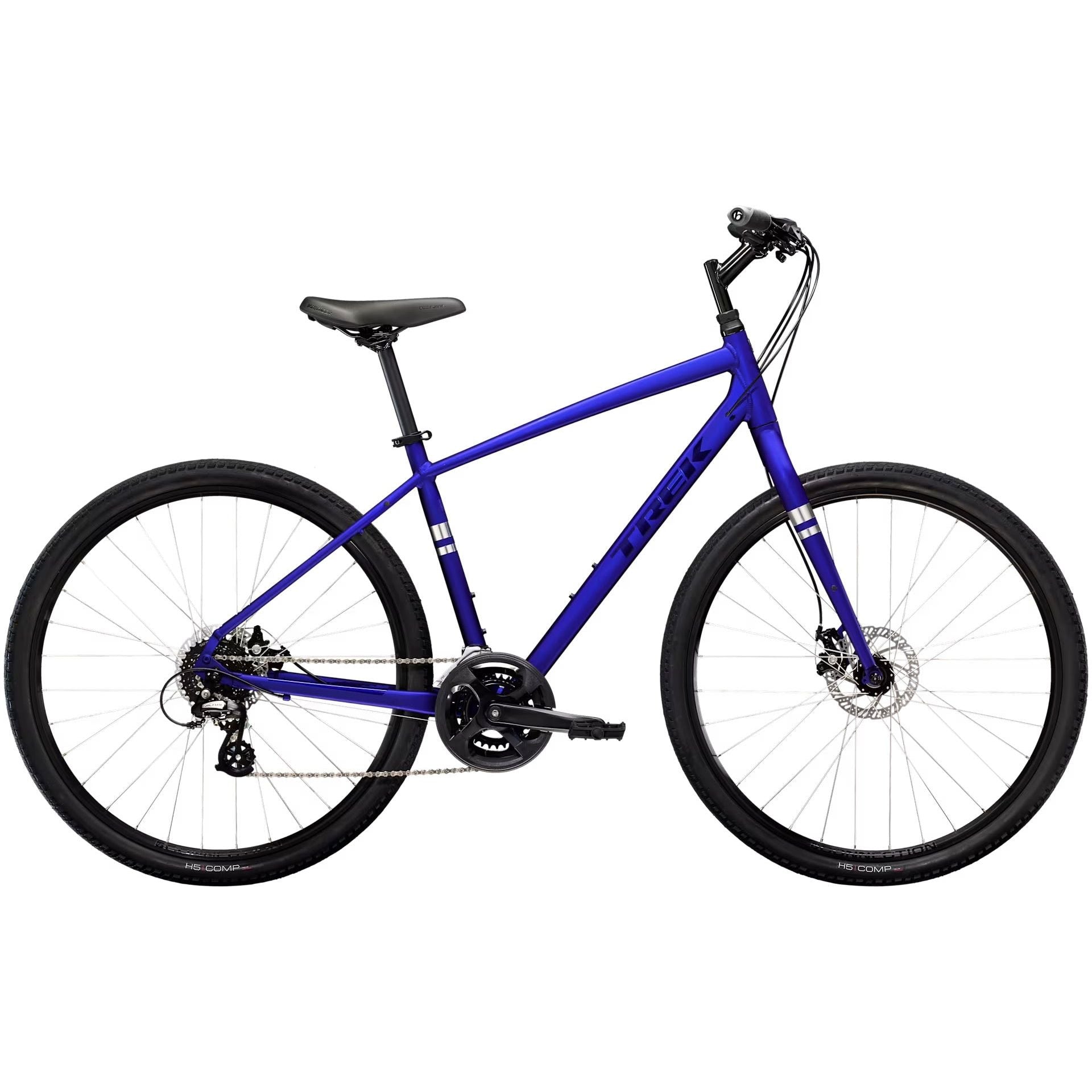 trek bicycle verve 1 Trek Verve 1 Disc Gen 4 Hex Matte Blue