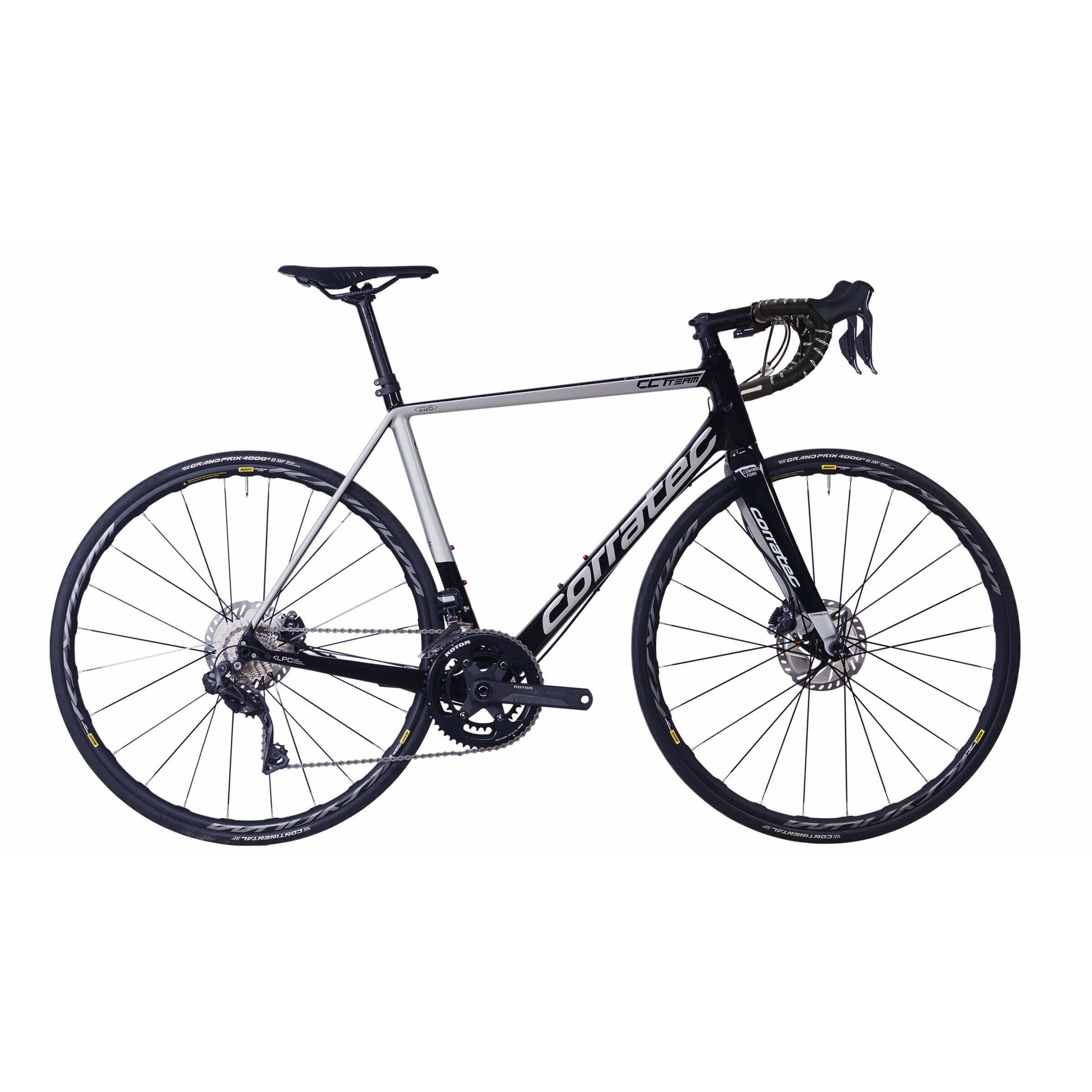 corratec rennrad kaufen Corratec CCT Team Pro Disc Di2 Black/Chrome