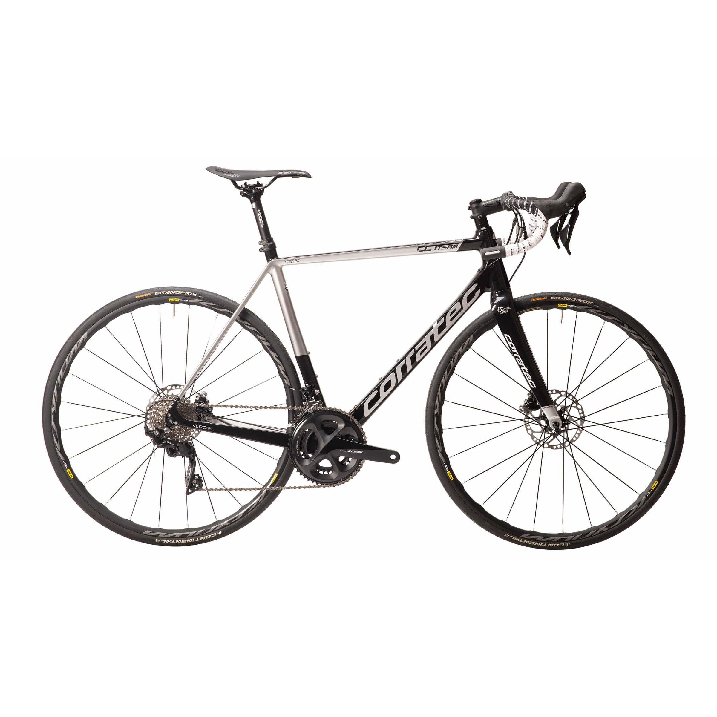 rennrad corratec cct team Corratec CCT Team Pro Disc Ultegra Black/Silver