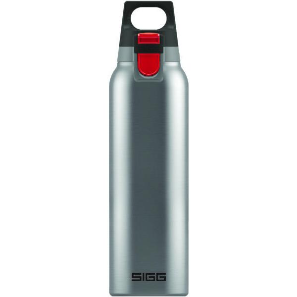 SIGG Hot and Cold One Water Bottle 0.5L Brushed Steel with Tea Filter – The  Bicycle Store