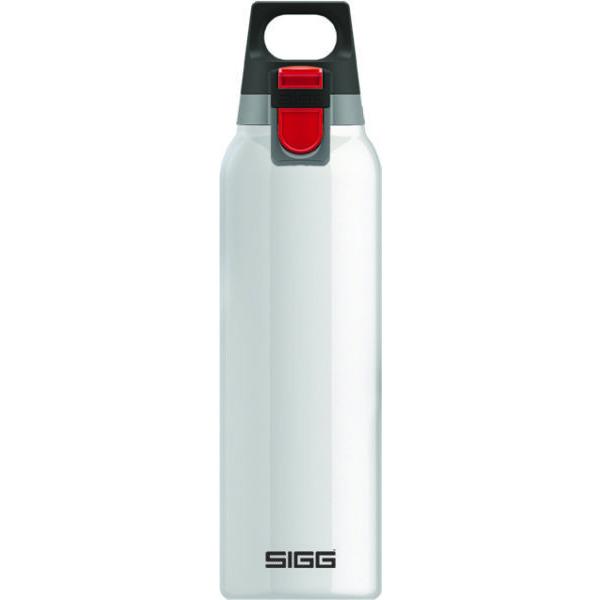 SIGG Hot and Cold One Water Bottle White with Tea Filter