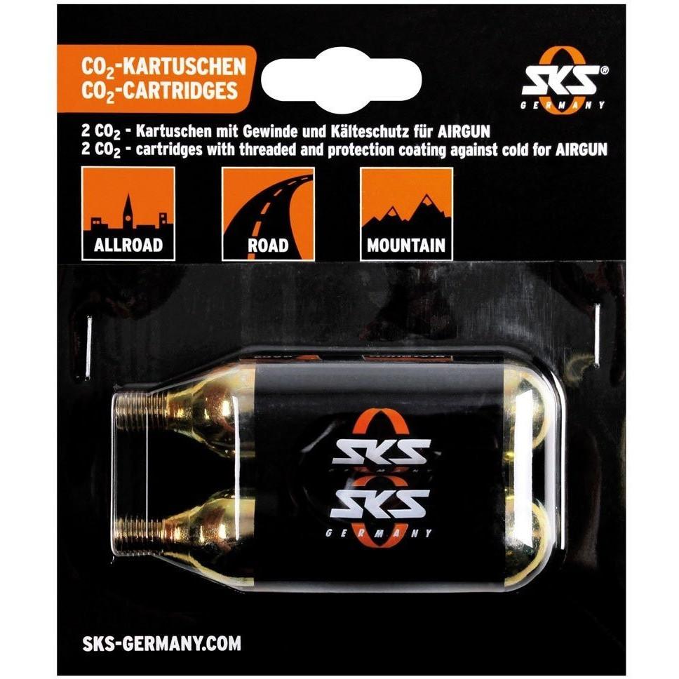 SKS CO2 Cartidges 16 Grams with Thread