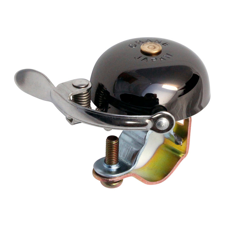 crane fishing reel Crane Bell Suzu Mini with Steel Clamp Neo Black – The Bicycle Store