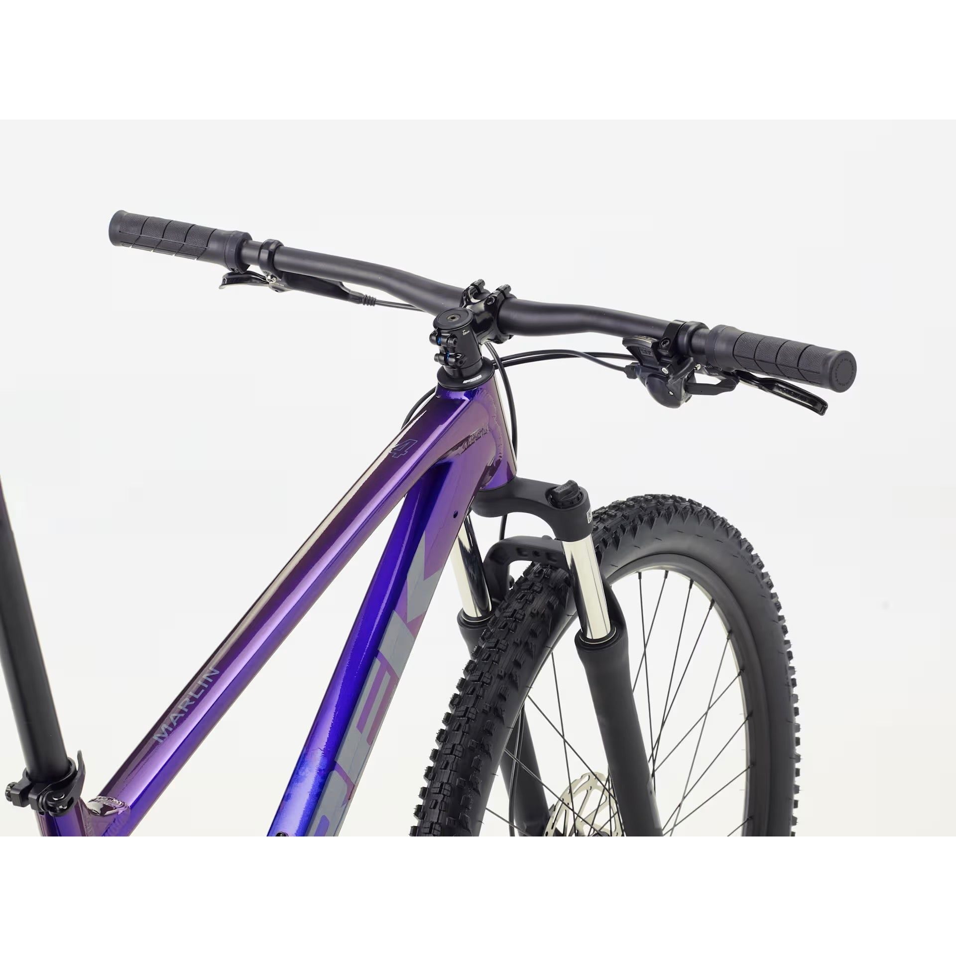 Trek Marlin 4 Gen 3 8-Speed MTB Purple Flip/Black Fade