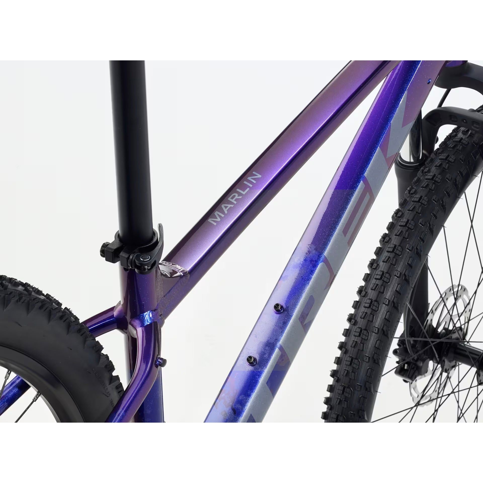 Trek Marlin 4 Gen 3 8-Speed MTB Purple Flip/Black Fade