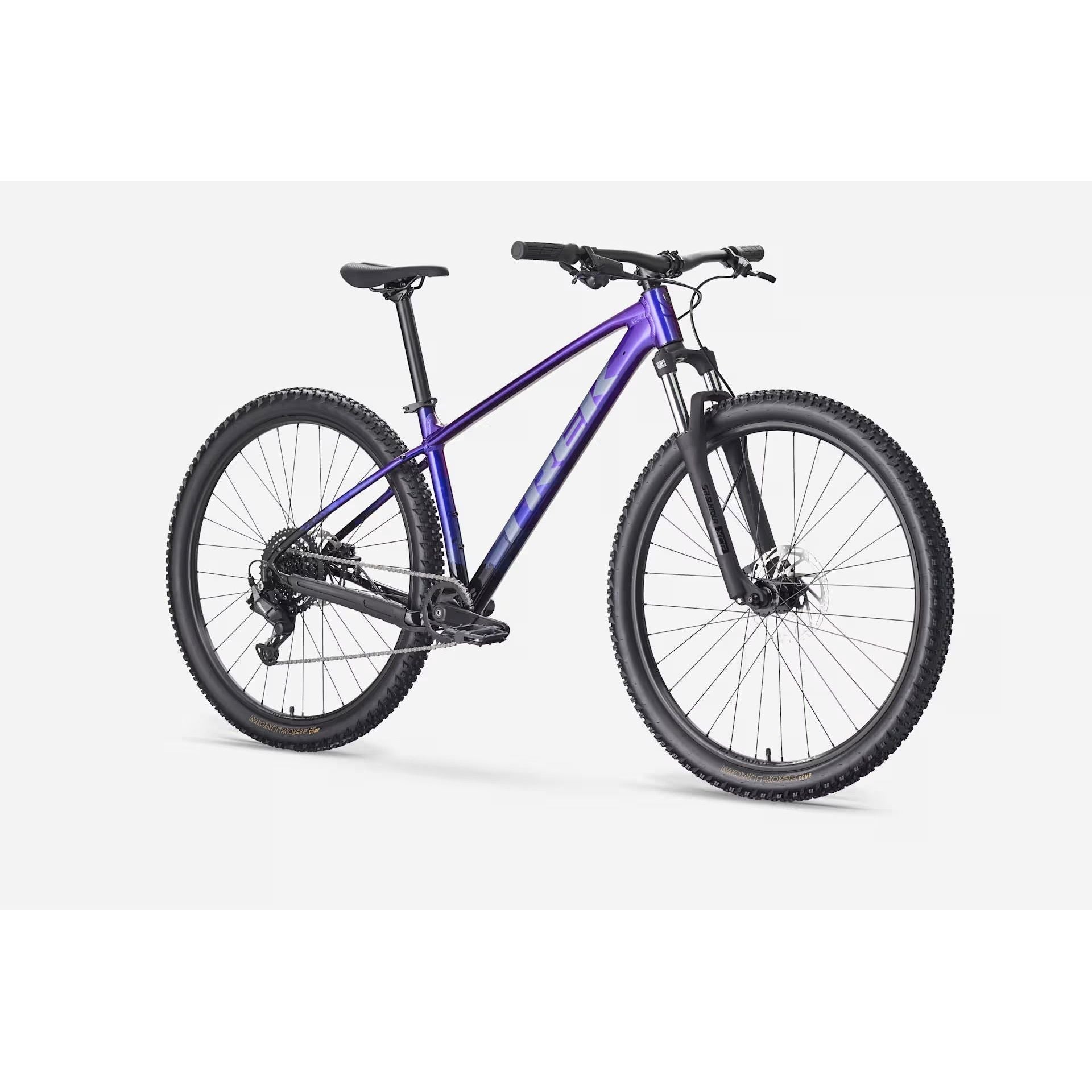 Trek Marlin 4 Gen 3 8-Speed MTB Purple Flip/Black Fade