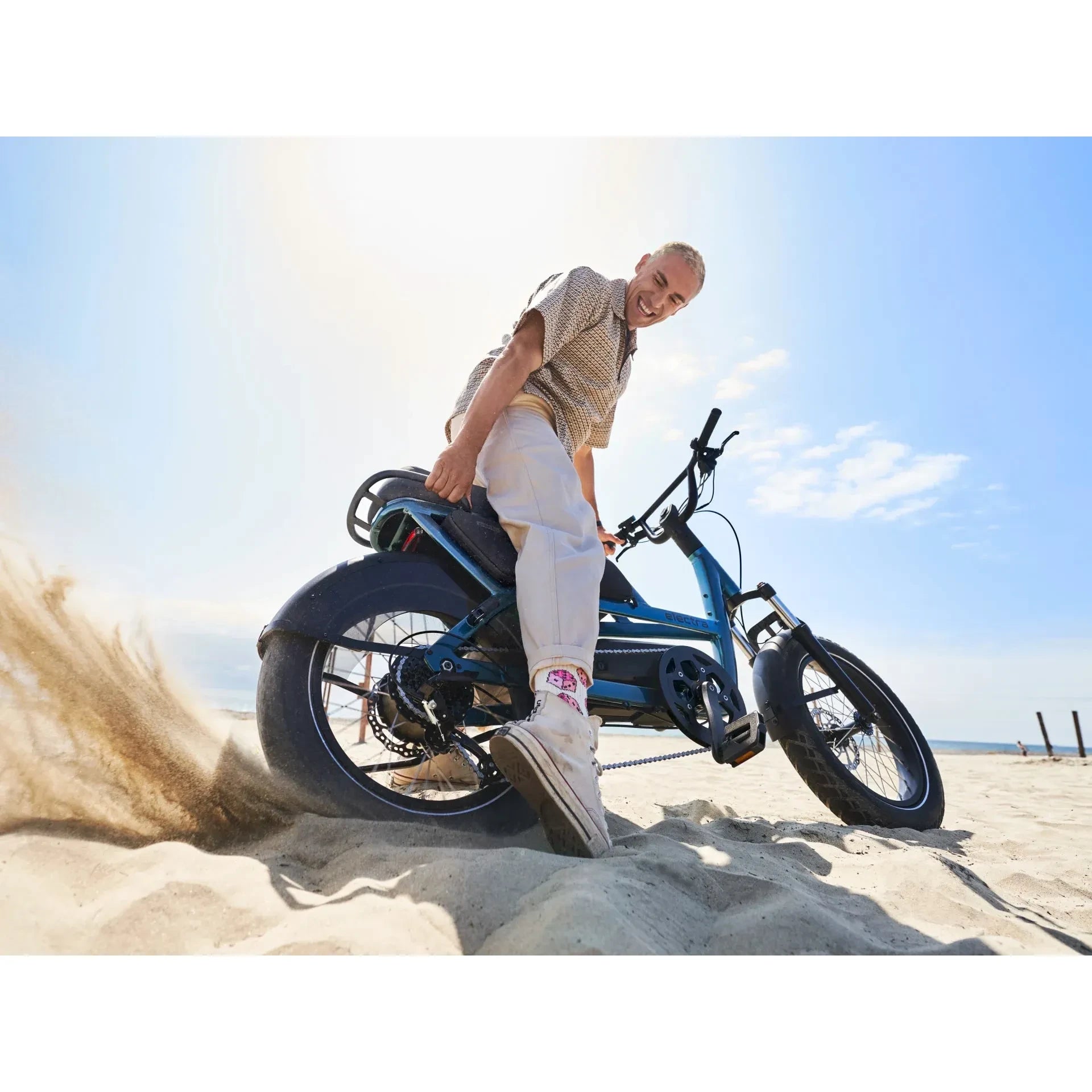electra motorized bicycle Electra Ponto Go! Ocean Blue – The Bicycle Store
