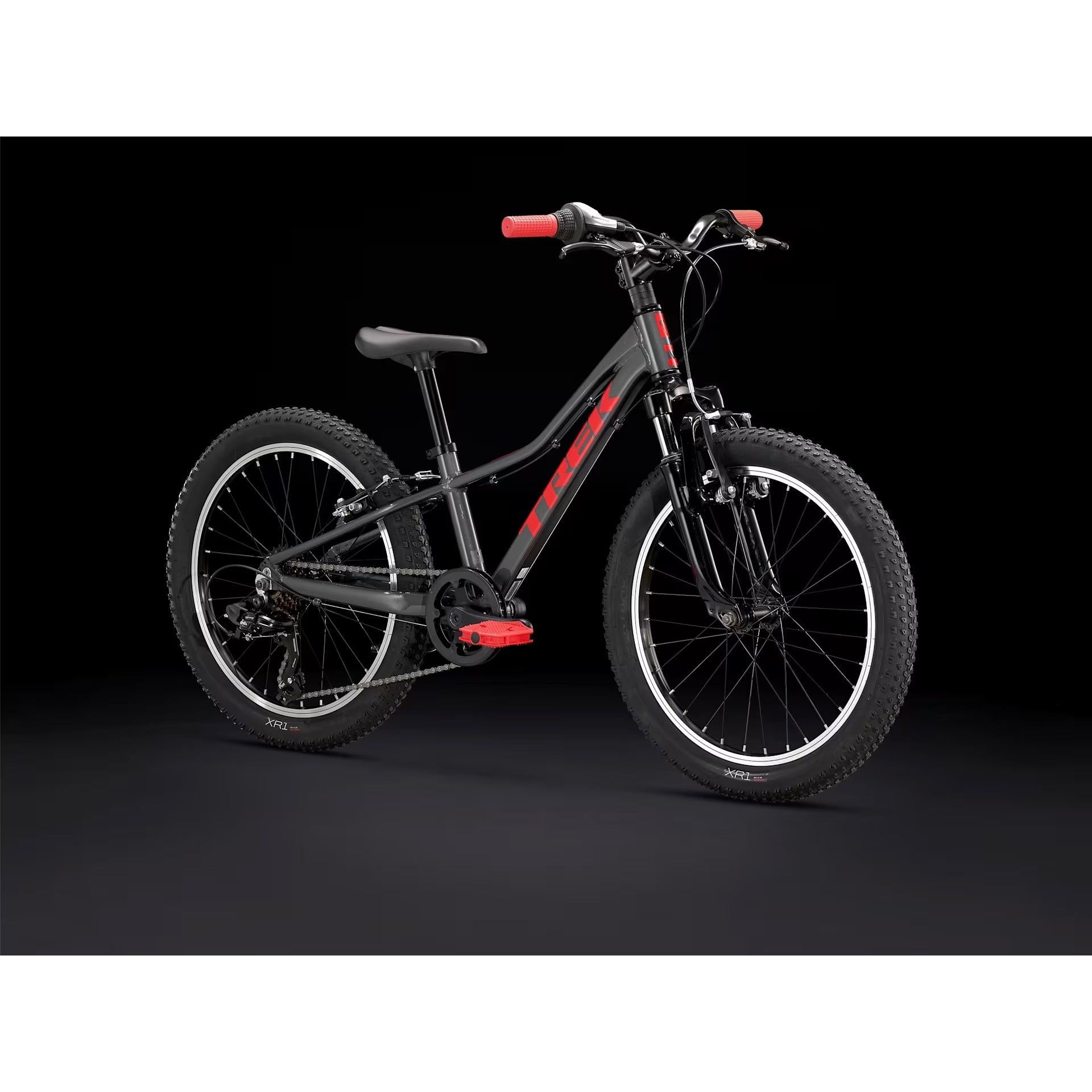 Trek Precaliber 20 Boy's 7-Speed Suspension Lithium Grey
