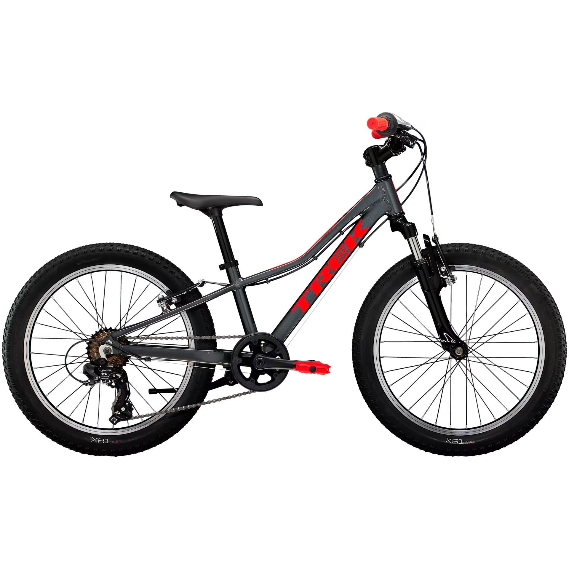 Trek Precaliber 20 Boy's 7-Speed Suspension Lithium Grey