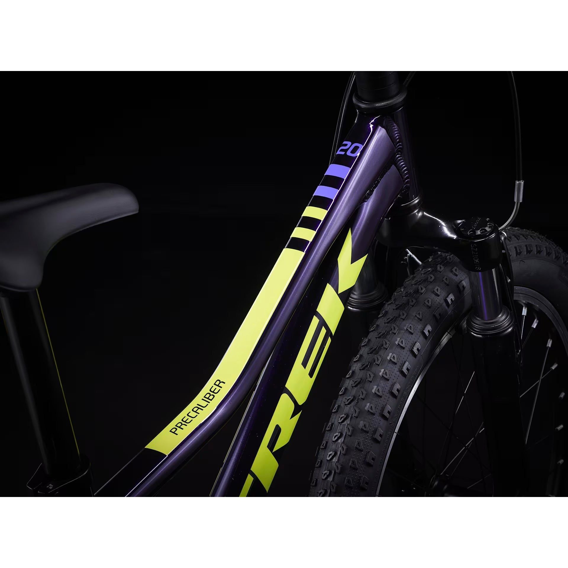 Trek Precaliber 20 Girl's 7-Speed Suspension Purple Abyss