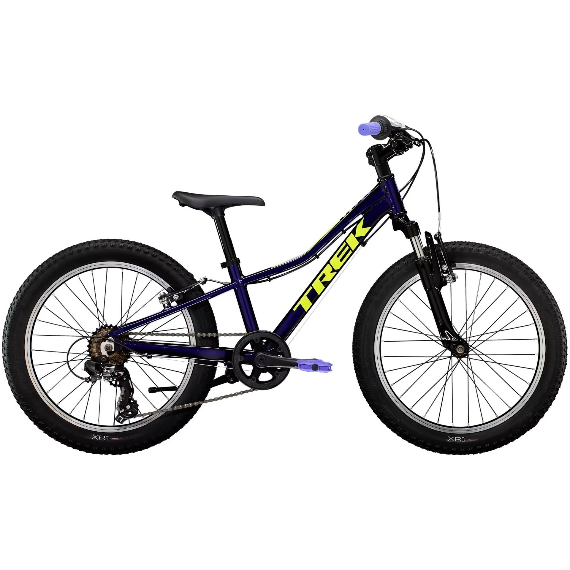 Trek Precaliber 20 Girl's 7-Speed Suspension Purple Abyss