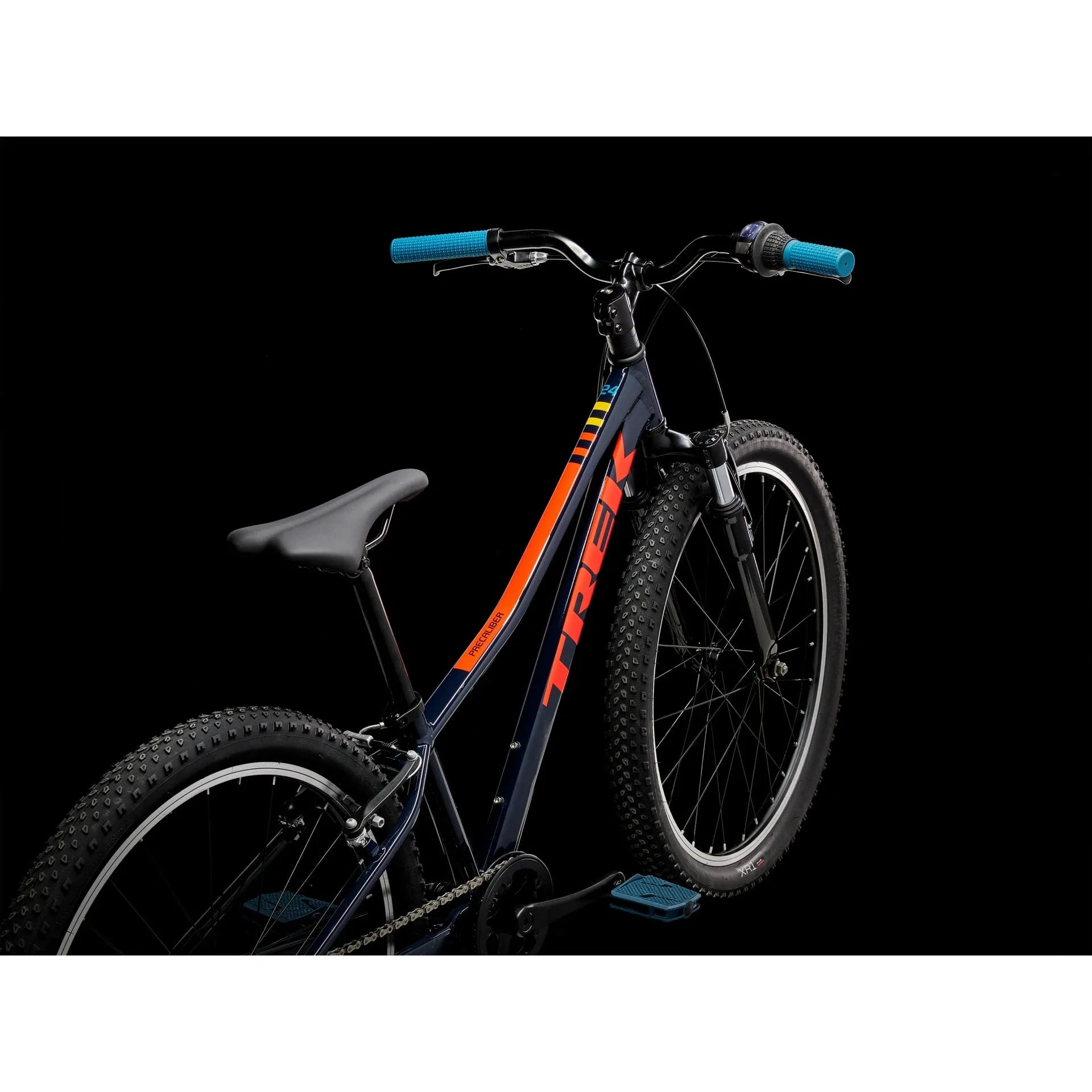 Trek Precaliber 24 8-Speed Suspension Nautical Navy – The Bicycle Trek Precaliber 24 8-Speed Suspension Nautical Navy – The Bicycle
