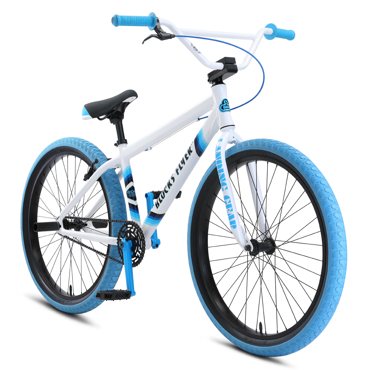 SE Blocks Flyer 26" Stealth Mode Black The Bicycle Store