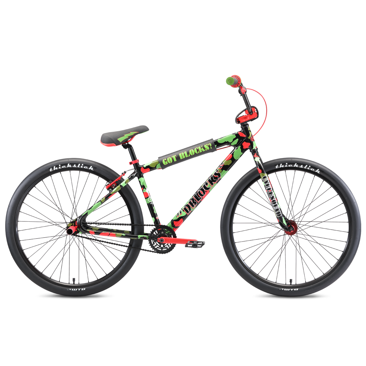 SE DBlocks Big Ripper 29" Red Black Green Camo