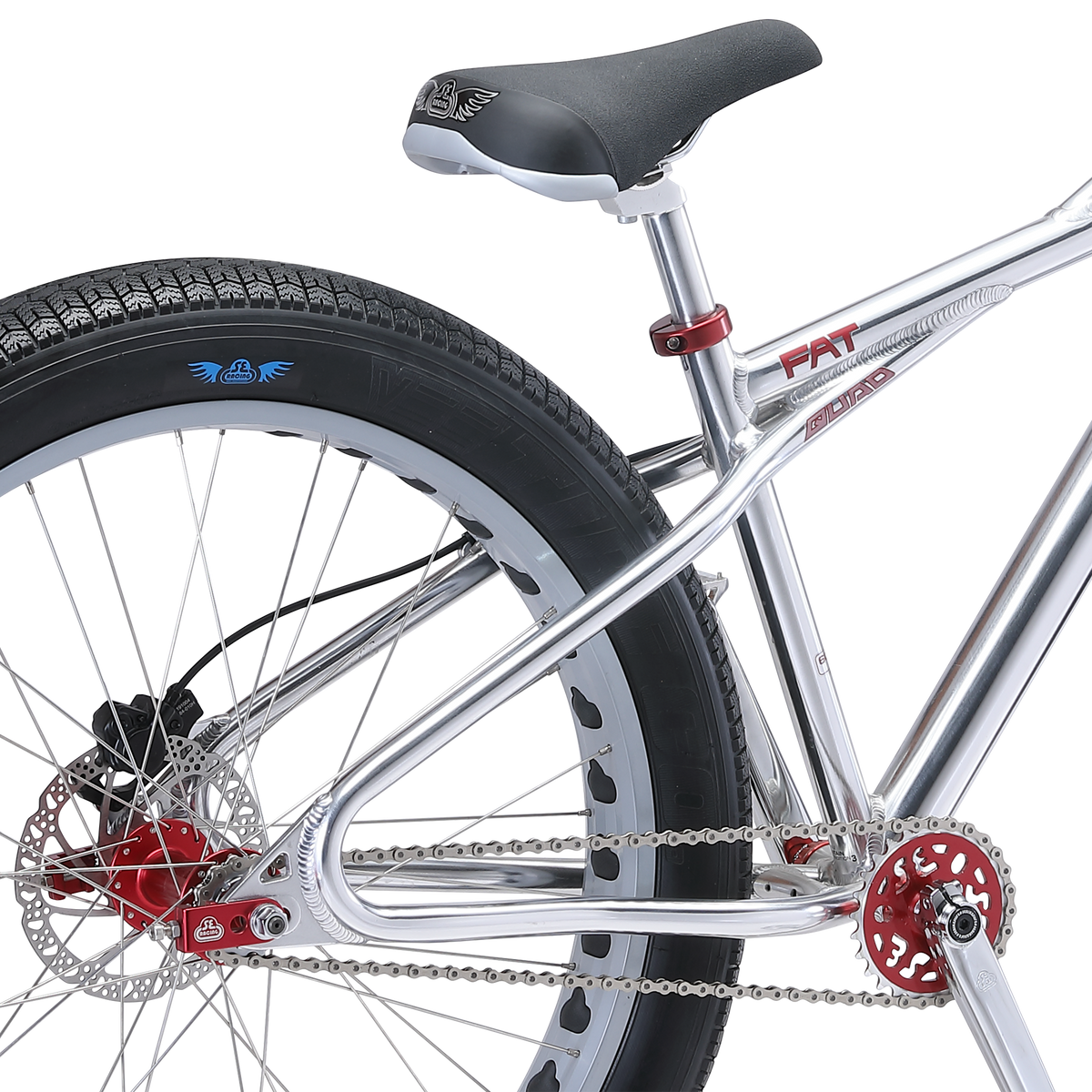 SE Fat Quad 26" High Polish Silver