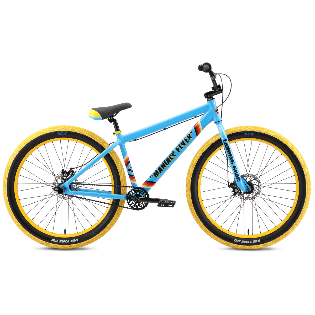Black and yellow se bike hot sale
