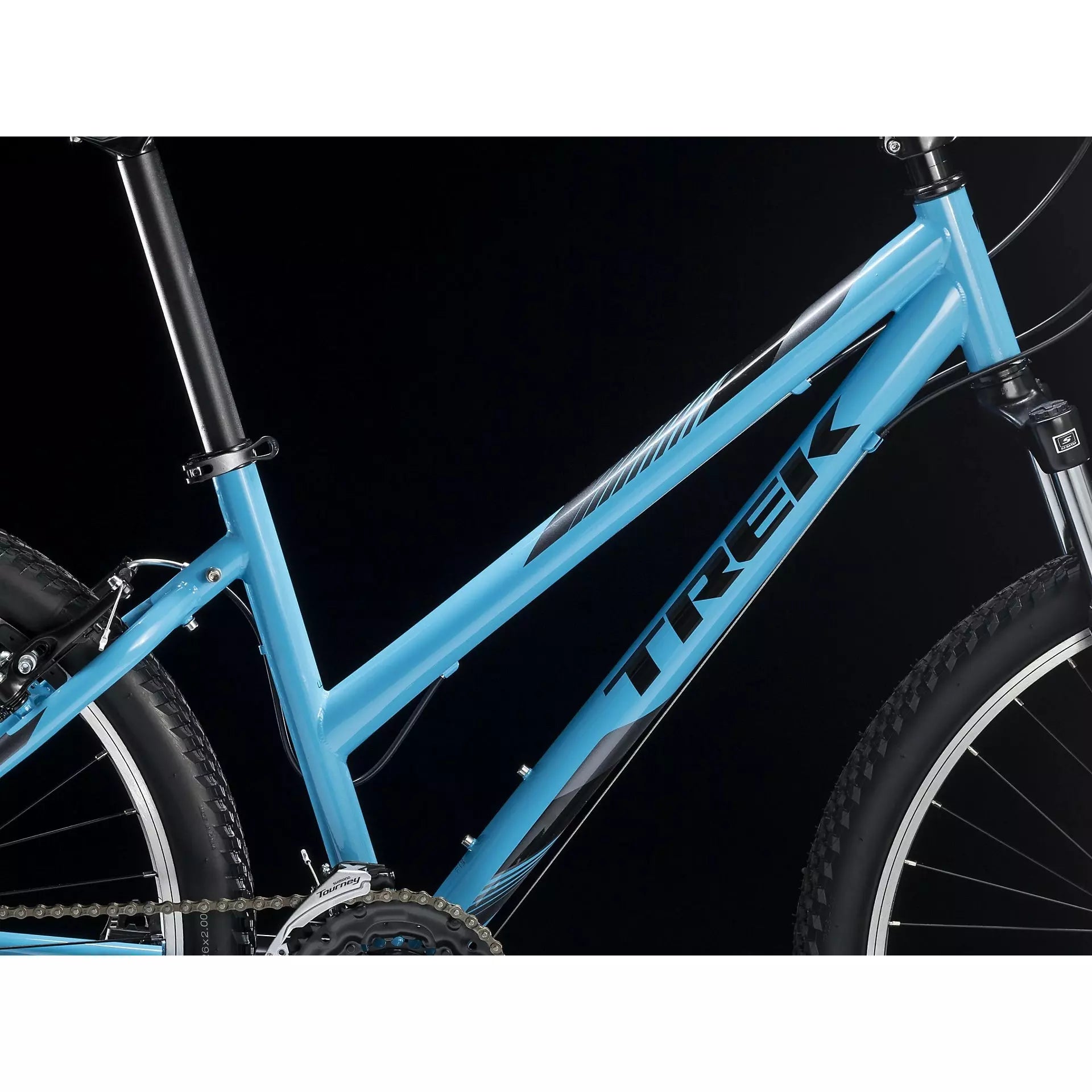 Trek 820 Women s 21 Speed MTB California Sky Blue The Bicycle Store