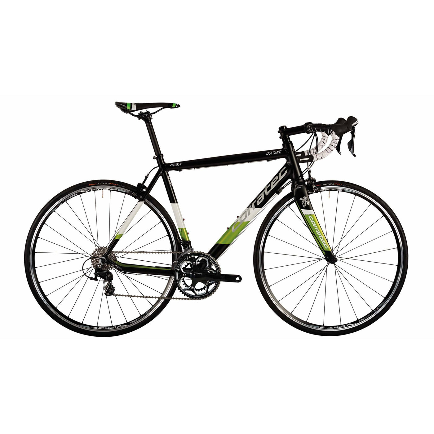 Corratec Dolomiti Expert Black/Neon-Green – The Bicycle Store