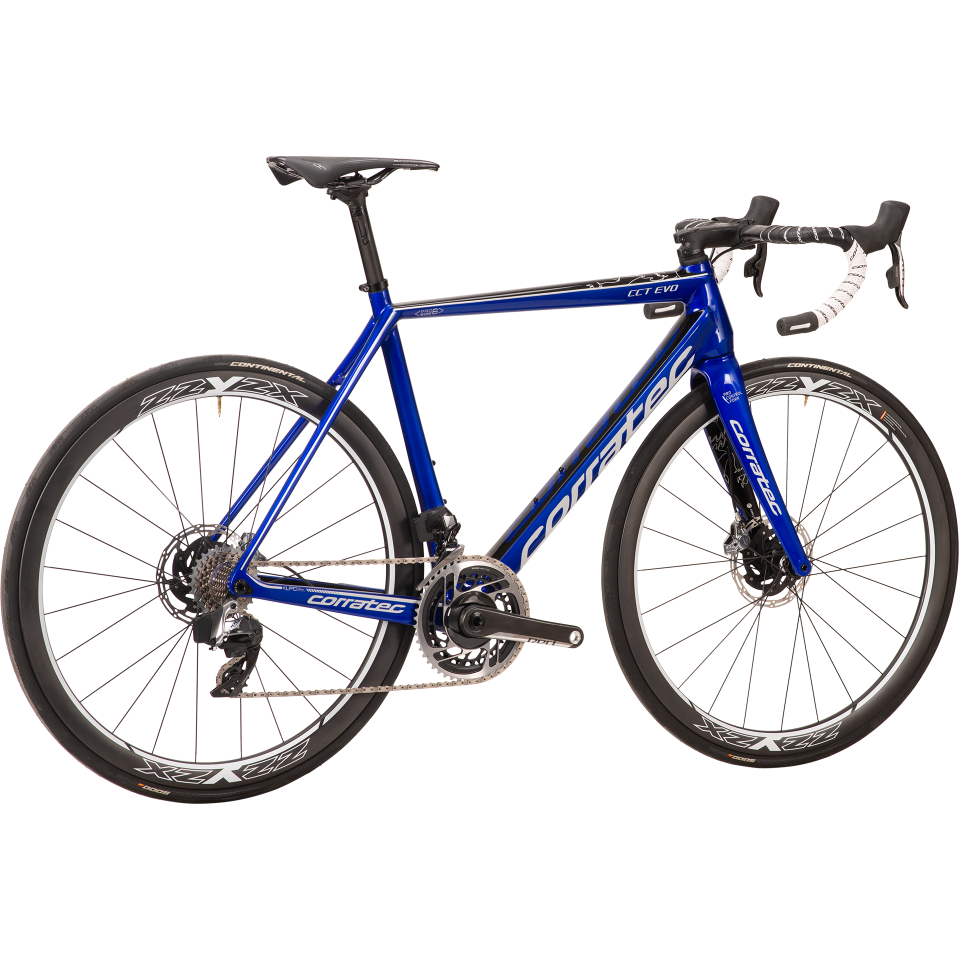 Corratec CCT EVO SLR Disc Blue/White