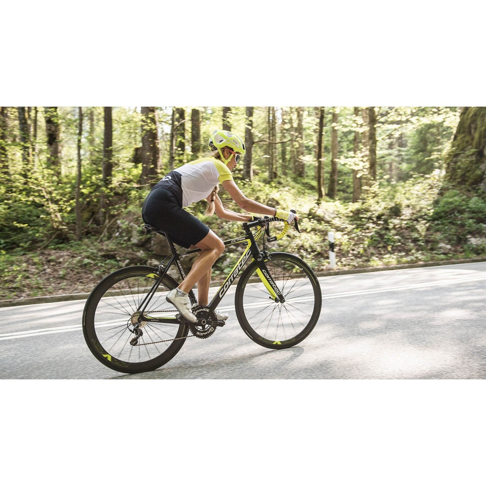 Corratec CCT Team Race Black/Yellow – The Bicycle Store