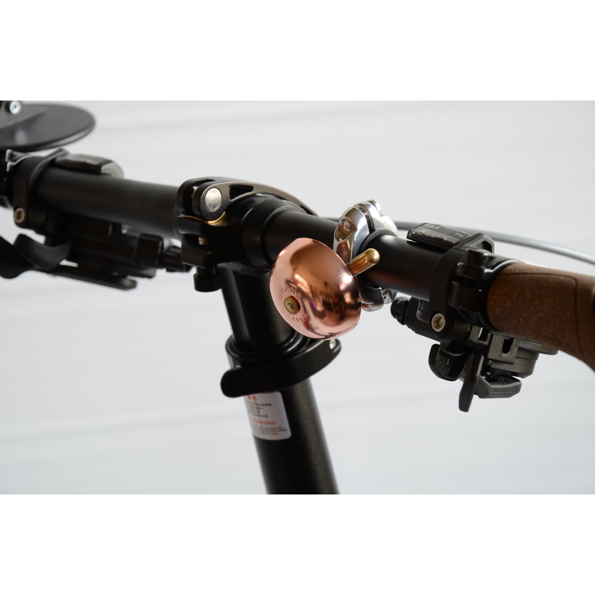 Crane Bell Karen Mini with Die-Cast Alloy Clamp Neo Black