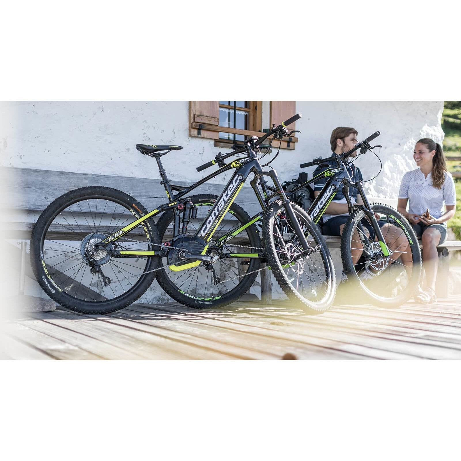 corratec fitnessbike Corratec E-Power X-Vert Expert 29 Gent Black/Blue – The Bicycle Store