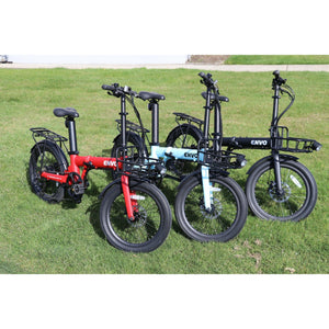 Envo Lynx 20" Folding E-Bike Blue