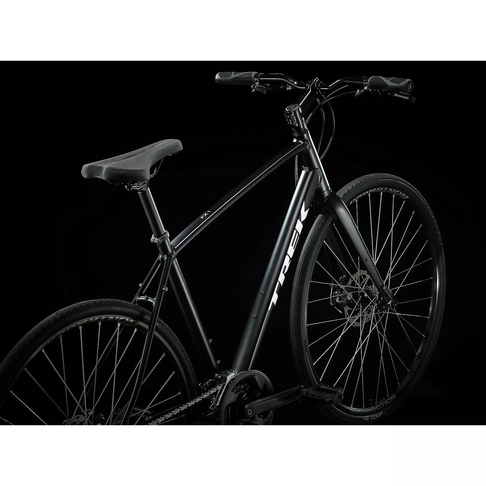 Trek FX 1 Disc Satin Black – The Bicycle Store