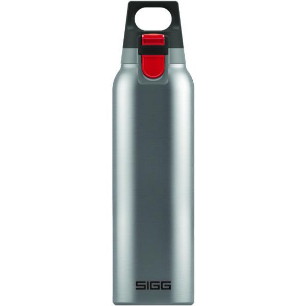 SIGG Hot and Cold One Water Bottle 0.5L Brush Steel with Tea Filter