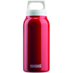 SIGG Hot and Cold Water Bottle 0.3L Red with Tea Filter