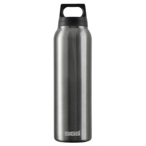 SIGG Hot and Cold Water Bottle 0.5L Brushed Steel with Tea Filter