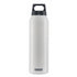 SIGG Hot and Cold Water Bottle 0.5L Brushed Steel with Tea Filter