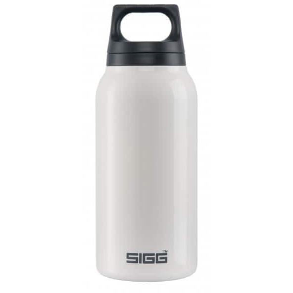 SIGG Hot and Cold Water Bottle 0.3L White with Tea Filter