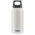 SIGG Hot and Cold Water Bottle 0.3L White with Tea Filter