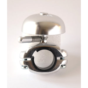 Crane Bell Karen Mini with Die-Cast Alloy Clamp Polished Alloy