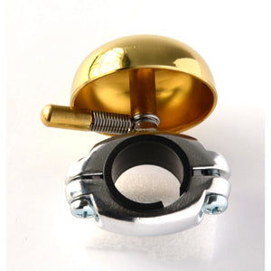 Crane Bell Karen Mini with Die-Cast Alloy Clamp Polished Alloy
