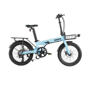 Envo Lynx 20" Folding E-Bike Blue