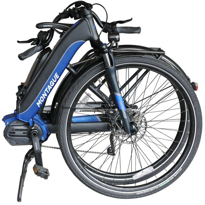 Montague M-E1 700C Folding EBike – The Bicycle Store