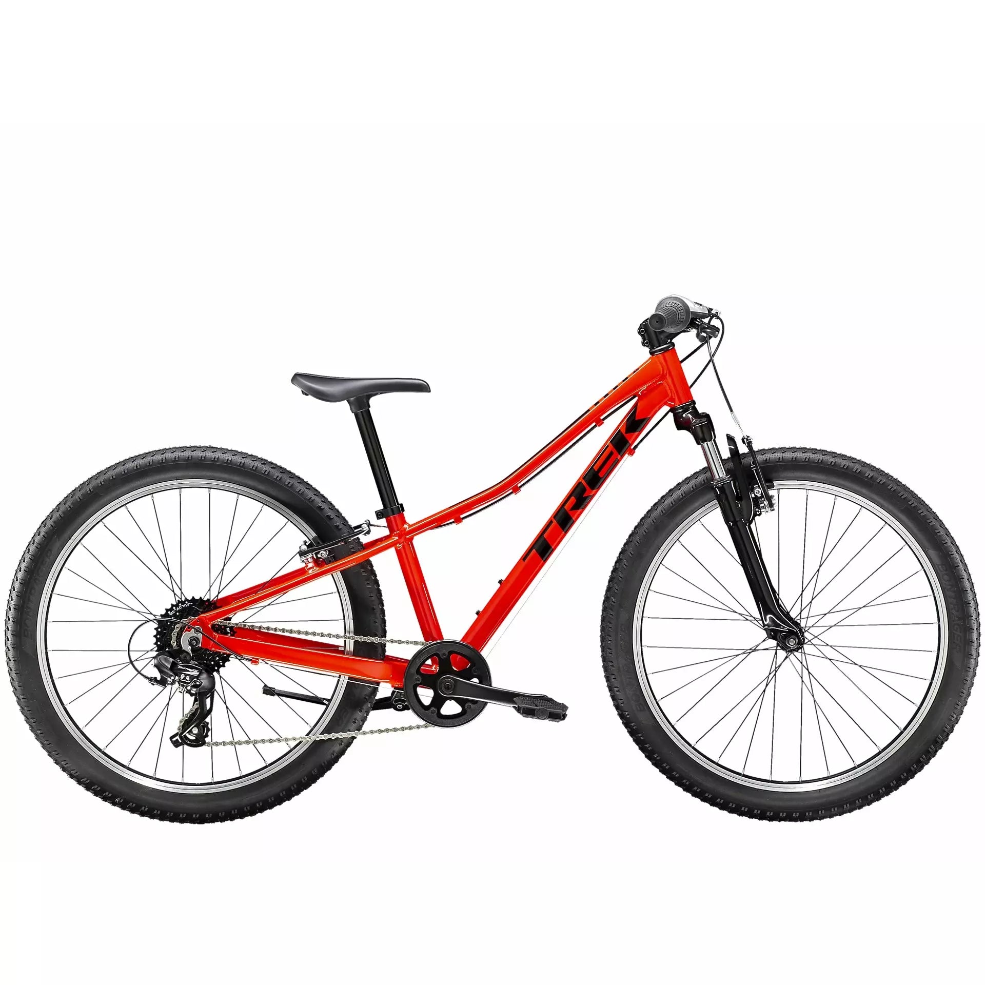 Trek Precaliber 24 Boy's 8-Speed Suspension Radioactive Red