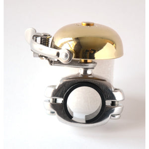 Crane Bell Suzu Mini with Die-Cast Alloy Clamp Polished Alloy
