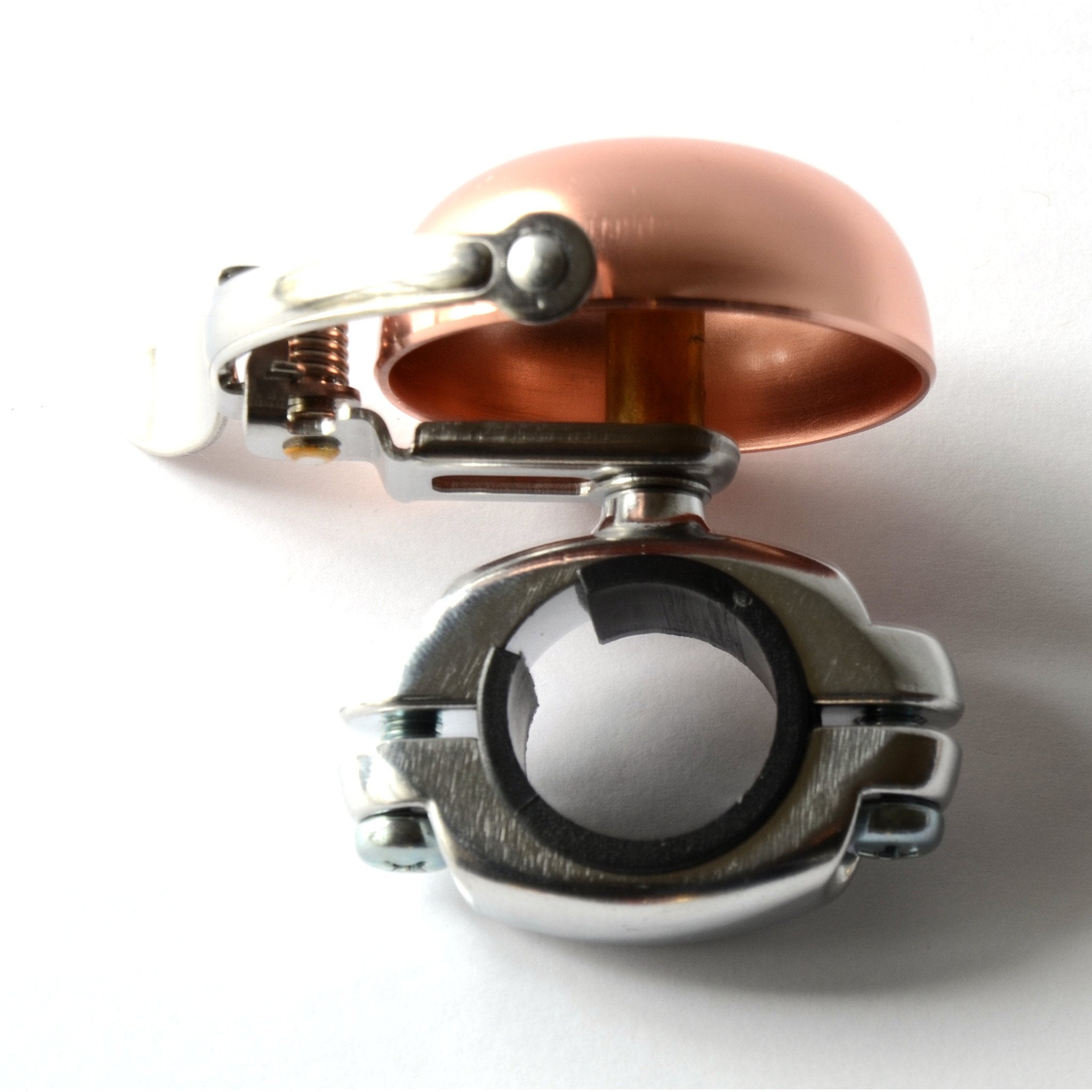 Crane Bell Suzu Mini with Die-Cast Alloy Clamp Polished Alloy