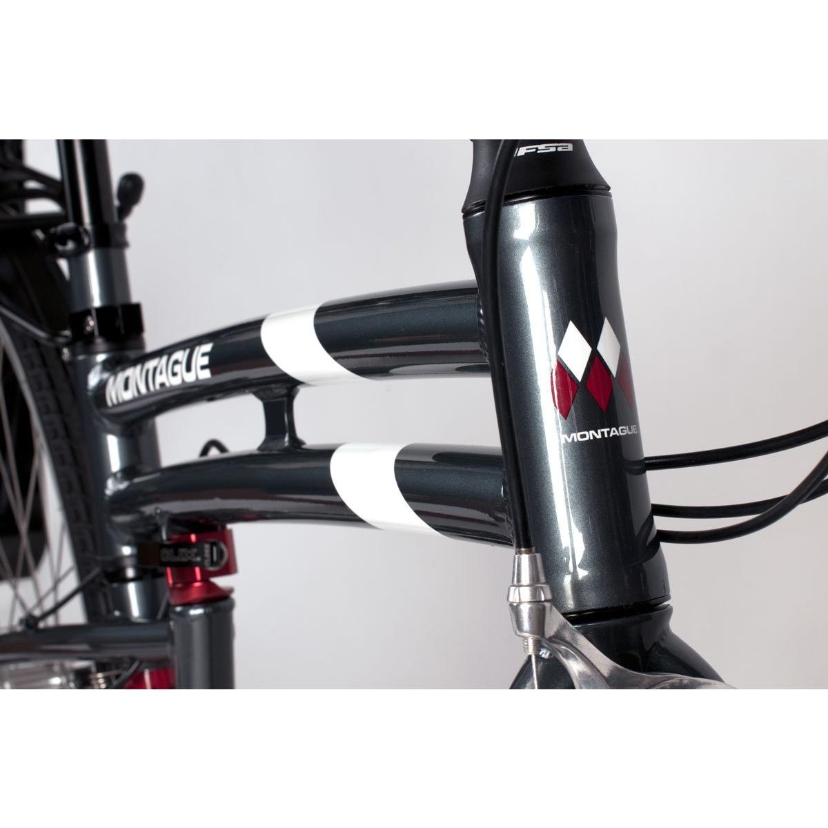 montague urban folding bike Montague Urban Smoke Silver