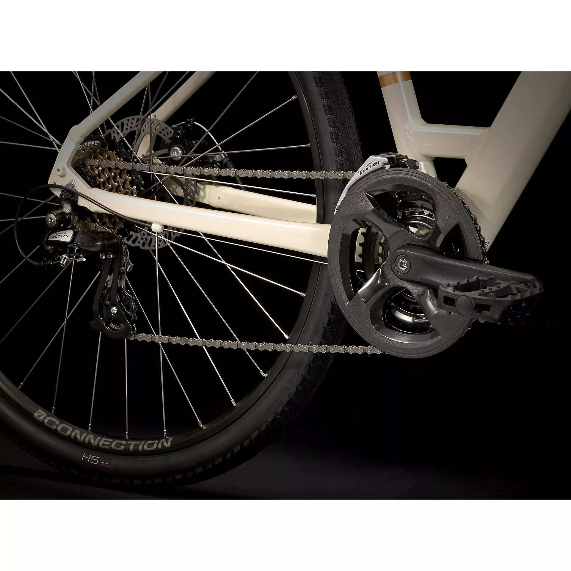 Trek Verve 1 Disc Low Step Era White – The Bicycle Store Trek Verve 1 Disc Low Step Era White – The Bicycle Store