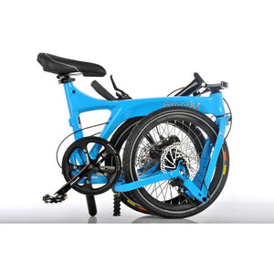 Birdy Standard 9-Speed Dual Disc Brakes Cyan