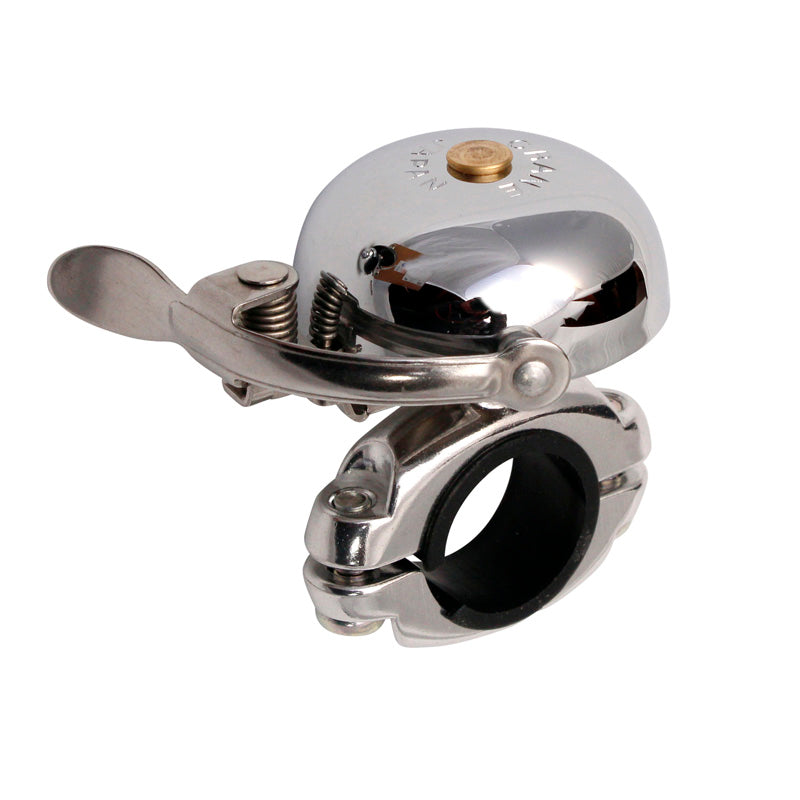Crane Bell Suzu Mini with Die-Cast Alloy Clamp Polished Alloy