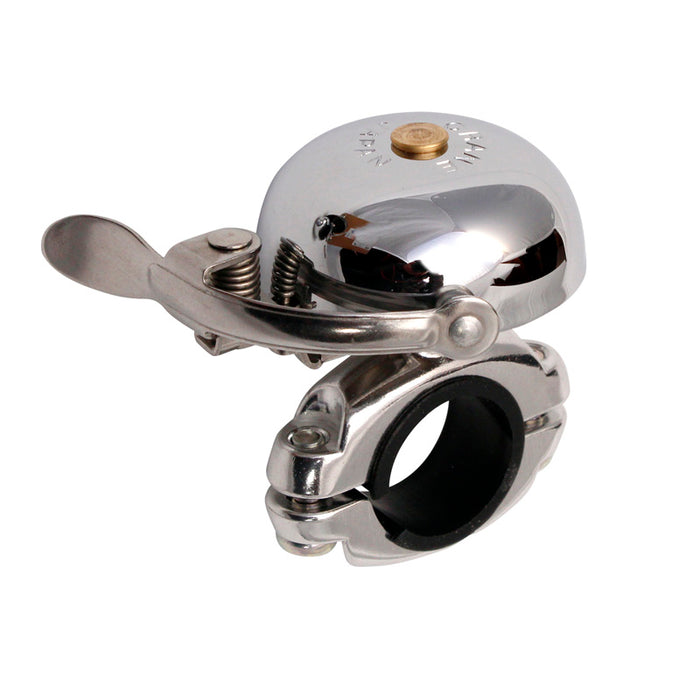 Crane Bell Suzu Mini with Die-Cast Alloy Clamp Polished Alloy