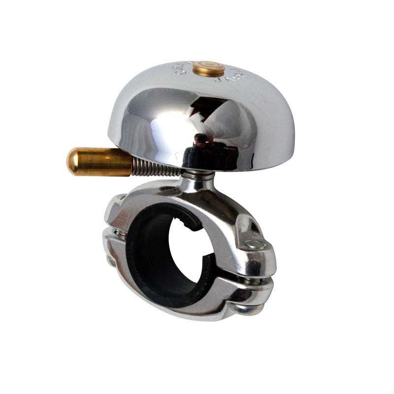 Crane Bell Karen Mini with Die-Cast Alloy Clamp Polished Alloy
