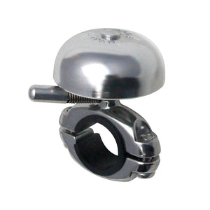 Crane Bell Karen Mini with Die-Cast Alloy Clamp Polished Alloy