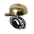 Crane Bell Karen Mini with Die-Cast Alloy Clamp Polished Alloy